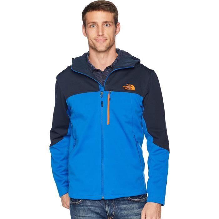 north face men's apex canyonwall hybrid hoodie