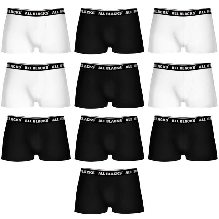 Boxer homme all black best sale