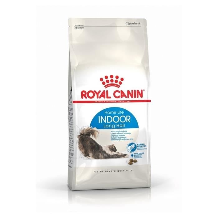 Meilleurs prix pour ROYAL CANIN Indoor Long Hair Croquettes Chat 400 g