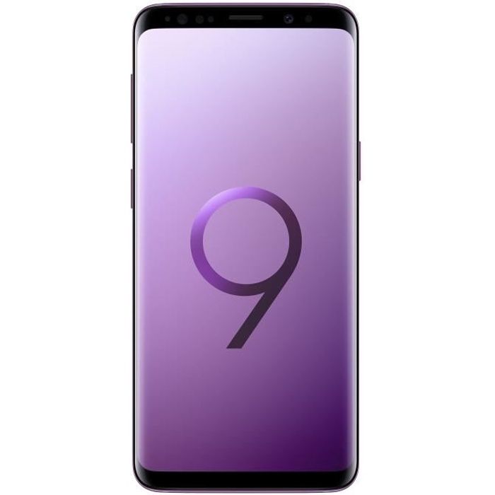 Vente Téléphone portable Samsung Galaxy S9 SM-G960F, 14,7 cm (5.8"), 4 Go, 64 Go, 12 MP, Android 8.0, Violet pas cher Vente Téléphone portable Samsung Galaxy S9 SM-G960F, 14,7 cm (5.8"), 4 Go, 64 Go, 12 MP, Android 8.0, Violet pas cher