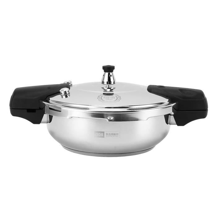 Autocuiseur San Ignacio 5 Litres - En Acier Inoxydable Chromé, Lavable Lave-vaisselle