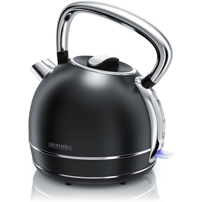 Bouilloire en verre avec éclairage LED 1,7 L Destockage Grossiste