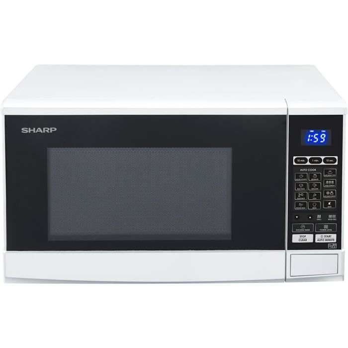 Micro-ondes - Sharp - R670W - 20L - 800W - Grill avec 13 programmes AutoCook - Sharp