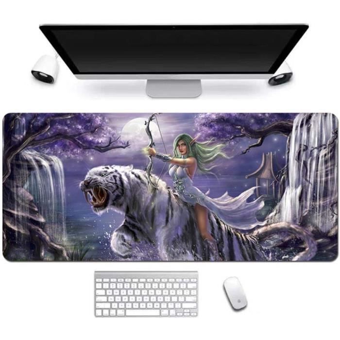World of Warcraft Tapis de Souris Gaming XXL, 900x400mm, Anime Mouse Pad -  Surface spéciale améliore la Vitesse et la [141] - Cdiscount Informatique