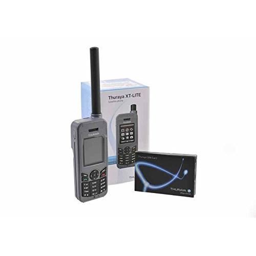 Téléphone satellite Thuraya XT-LITE avec carte SIM NOVA (avec 10 unités incluses)