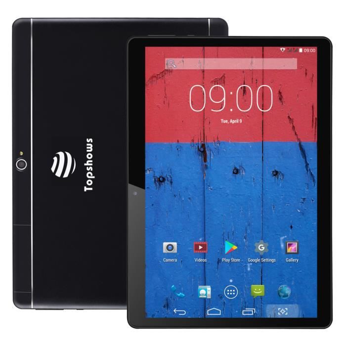 Tablette tactile 3G - Tablette 10"IPS -Stockage