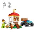LEGO® 60344 City Le Poulailler, Jouet sur les Animaux de la Ferme, avec Quad, pour Garçons et Filles de 5 Ans et Plus-1