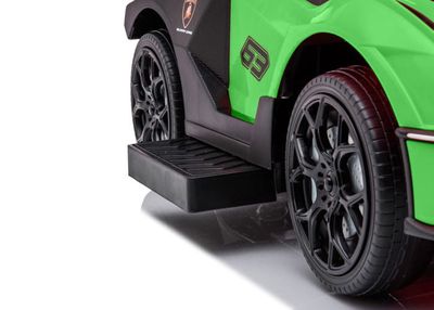 AIYAPLAY Porteur Lamborghini Essenza SCV12 Sous Licence – Voiture Bébé Poussette 1-3 Ans Avec Klaxon, Volant Et Rangement