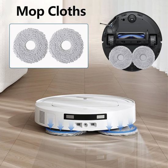T50 Accessoires pour Ecovacs Deebot Ecovacs Deebot T50 Omni / T50 Pro Omni Aspirateur - Electroménager