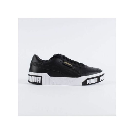 Basket mode Puma Cali Bold Noir Noir Cdiscount Chaussures