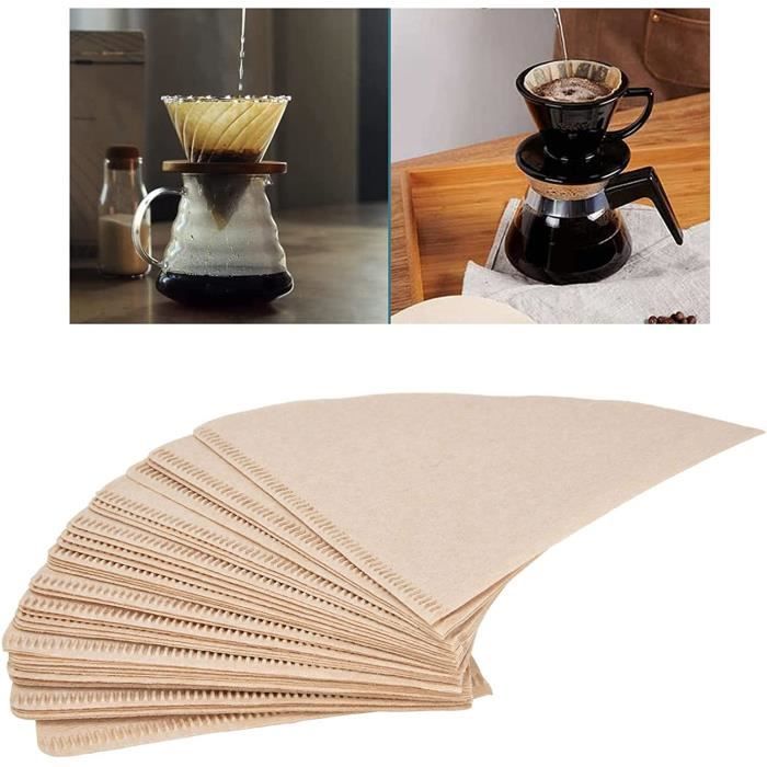 Lot de 100 filtres à café ronds vietnamiens en papier pour cafetière, percolateur Lot de 100 filtres à café ronds vietnamiens en papier pour cafetière, percolateur