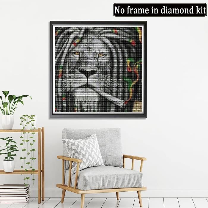 5D Diamond Painting Kit – „Hand Gottes“ Diamantbild Zum Selbermachen, 40x80 Cm, Runde Steine