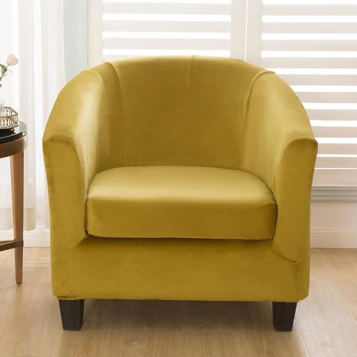 Housse extensible écru pour coussin de Canapé | Housse Design