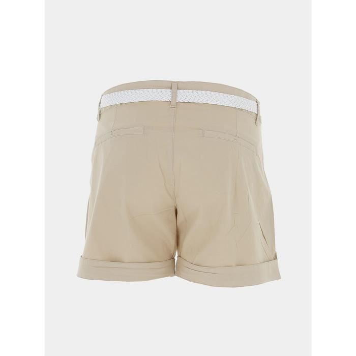 Short bermuda Sun valley Homme Marron Look citadin 2 poches laterales Marron Cdiscount Pret a Porter
