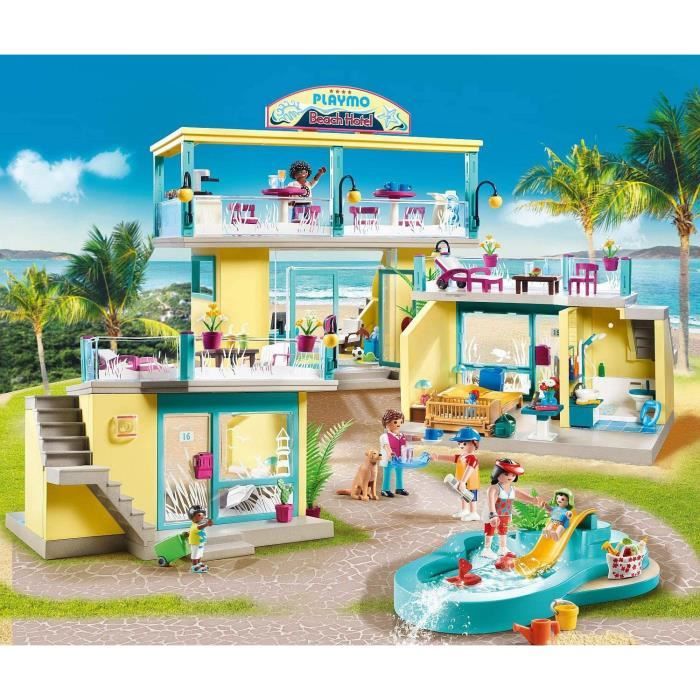 PLAYMOBIL 70434 Family Fun PLAYMO Beach Hôtel Hôtel de