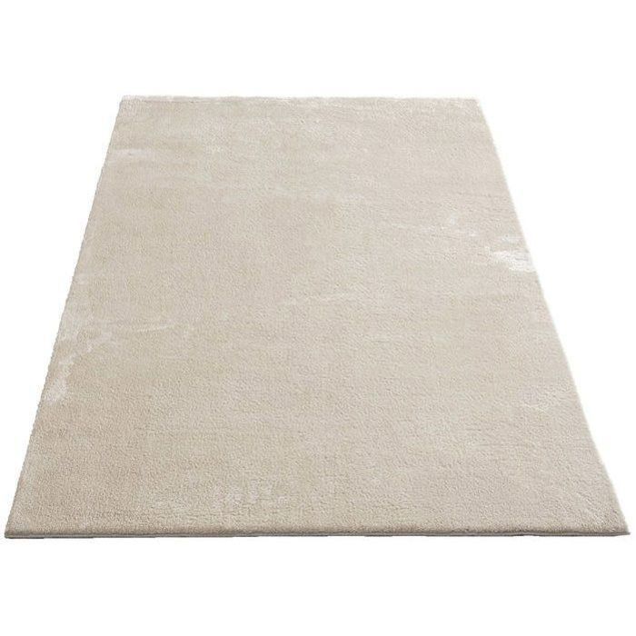 Tapis Vinyle Premium STORESDECO - Antidérapant, Lavable, Imperméable - Pour Salon, Chambre, Cuisine, Extérieur - 140x200 Cm Beige