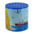 Boîte à meuh ou boîte à mouette pour entendre le cri aigu de la mouette - LUTECE CREATIONS - Bord de mer - Bleu-2