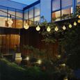 Warm White-5M 20leds -Lampe solaire 50 LED 10M 5M,boule de cristal,guirlande,décoration de jardin pour noël en extérieur-2