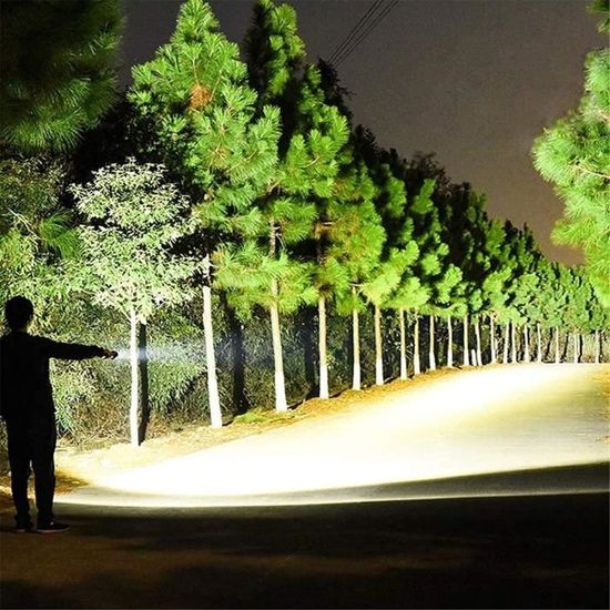 30000-100000 lumens 3 Modes Lampe de poche LED haute Algeria