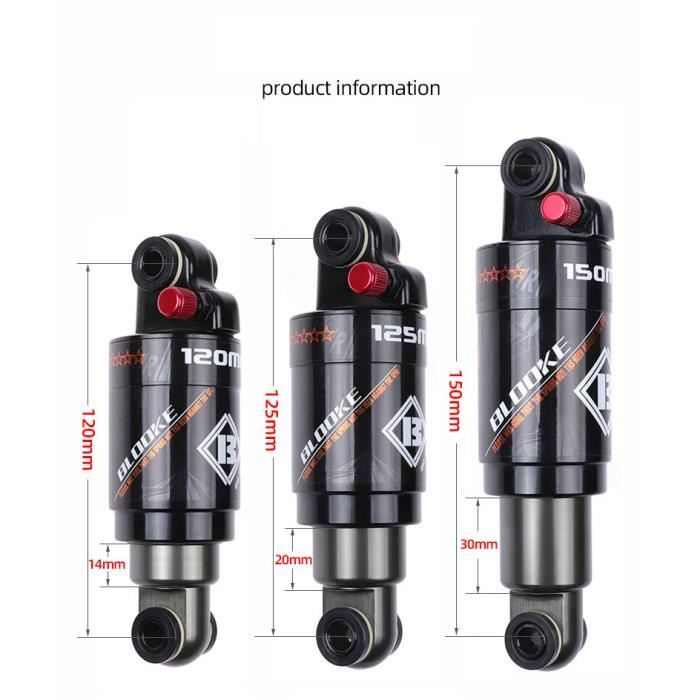 Amortisseur arriere vtt 120mm online
