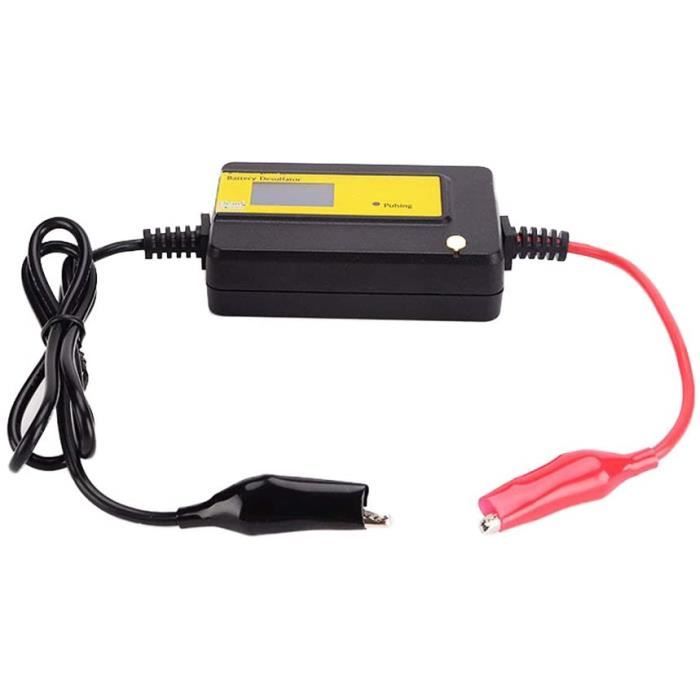 Désulfateur de batteries au plomb à impulsions automatiques 400 Ah écran LED De 12 V à 72 V