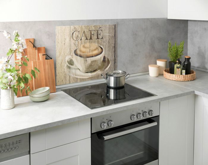 Tulup 125x50cm Crédence De Cuisine Sur Verre Sécurité:- Paysage - Pont