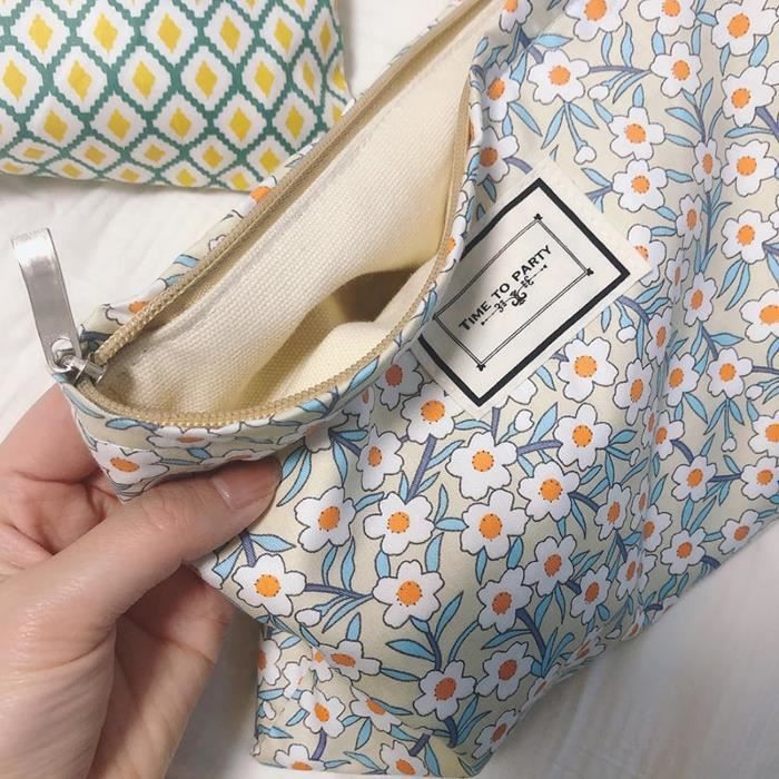 Trousse online maquillage tissu