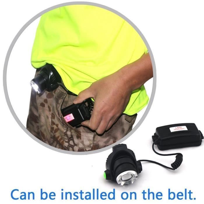 Caméra De Phare, Enregistreur Vidéo Monté Sur La Tête Portable Pour La Randonnée Matériel De Camping