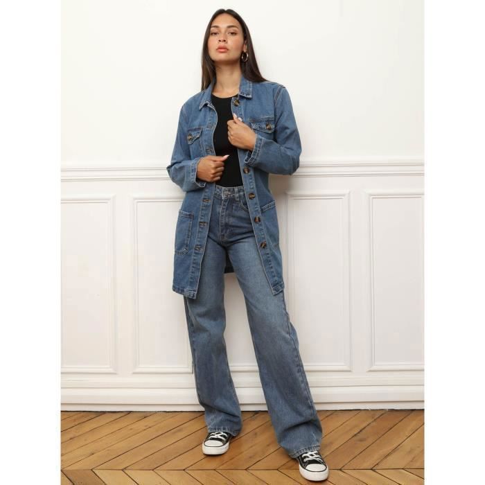 Veste en jean a nouer hotsell