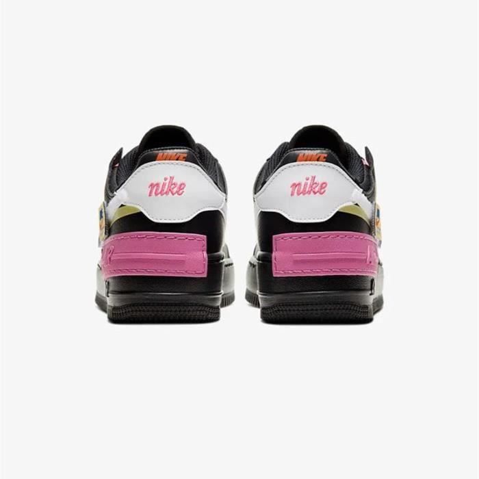 nike air force 1 shadow black and pink