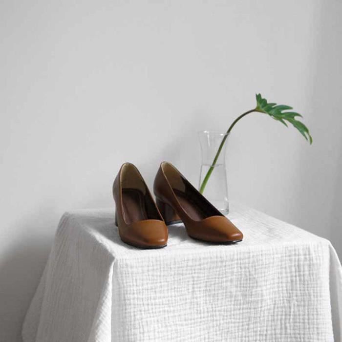 Richelieu talon femme store