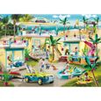 PLAYMOBIL - 70434 - Family Fun - PLAYMO Beach Hôtel - Hôtel de plage avec bungalows et piscine-4