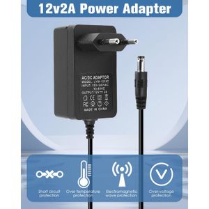 Adaptateur Secteur 12V 200mA – AD-1200200DV – Pour Batterie Airsoft – Neuf