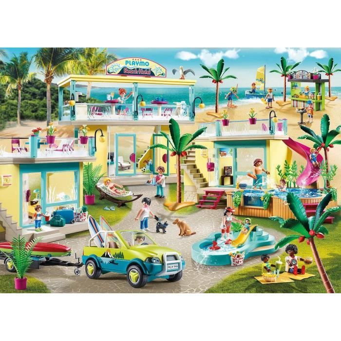 70436 Playmo Beach Voiture Avec Canoë, 'playmobil' Family Fun - N