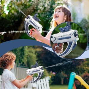 Pistolet À Eau Électrique À Haute Pression |Jouages de Plage D'été En Plein Air Pour Enfants