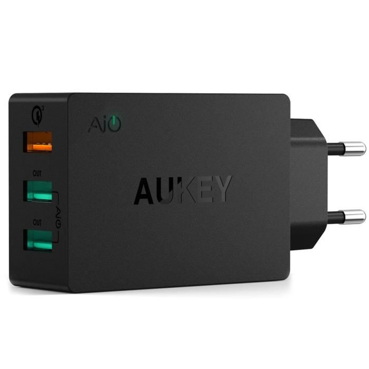 AUKEY Quick Charge 3.0 Chargeur Secteur avec Technologie AiPower (43,5