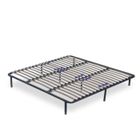 SOFAREVA Sommier Essentiel 200x200cm| Résistant et confortable | Latte en peuplier | Montage rapide et facile