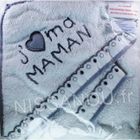 FRUIT DE MA PASSION Sortie de bain, ensemble bebe Cape avec gant, idee cadeau naissance - BcGr-JM bébé NISSANOU