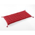 Futon d'extérieur 60x120 cm déperlant et anti-UV KALA - L'EFFET PAPILLON - Cerise