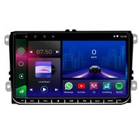 9" Autoradio Android 12 2+32G Carplay GPS WIFI RDS Pour VW GOLF 5 6 Caddy Polo EOS
