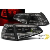 Paire de feux arriere VW Golf 7 13-17 LED Look GTI Noir