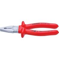Pince universelle isolée VDE 250mm - Knipex - 03 07 250 - Rouge - Dimensions : 250 mm