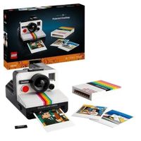 LEGO® 21345 Ideas Appareil Photo Polaroid OneStep SX-70, Maquette à Construire pour Adultes avec Autocollants