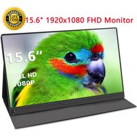 2021 NOUVEAU Moniteur Portable FHD Ultra Slim HDR 15,6Pouces IPS 1920x1080 HD Type-C