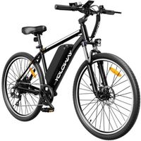 YOLOWAY Vélo électrique 27.5"-Batterie Amovible 519W -36V 12.5Ah-7 Vitesse-Vélo VTT électrique-Adulte - Noir