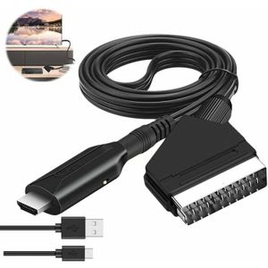 Adaptateur HDMI PS1 PS2 - Convertisseur AV Multi Out Vers HDMI Plug And Play