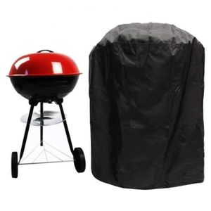 Labellevie Round Housse de Barbecue B/âche de Protection BBQ Couverture de Gril Couvercle de gril Imperm/éable Anti-UV 56 x 71 cm