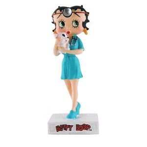 FIGURINE - PERSONNAGE Figurine Betty Boop Vétérinaire - Collection N 35