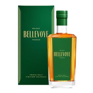 WHISKY BOURBON SCOTCH BELLEVOYE - VERT - Whisky - Triple Malt - Origine 