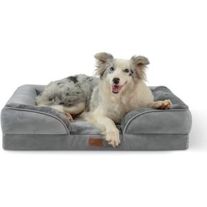CORBEILLE - COUSSIN Panier Chien Grande Taille - Canapé Chien Orthoped